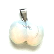 Opalit Apple of Knowledge pendant synthetic stone 1,5 cm, stone of wishes and hopes Opalit Apple of Knowledge pendant synthetic stone 1,5 cm, stone of wishes and hopes