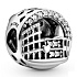 Sterling silver 925 Rome - Colosseum, travel bracelet bead