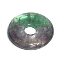 Fluorite Rainbow Donut natural stone 30 mm, stone of geniuses