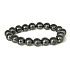 Magnetovec slimming magnetic bracelet elastic natural stone, ball 10 mm / 16 - 17 cm