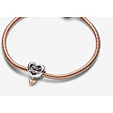 Sterling silver 925 Heart and inscription I love you best friend - Love you Best friend, friendship bracelet bead