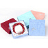 Gift box for bracelet 9 x 9 x 3 cm mix of colors 1 piece