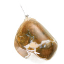 Ryolit Troml pendant natural stone, 2,2-3 cm, 1 piece, stone of clear consciousness