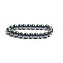 Hematite – natural stone bracelet 18.5 cm | Strength, stability, courage, and grounding