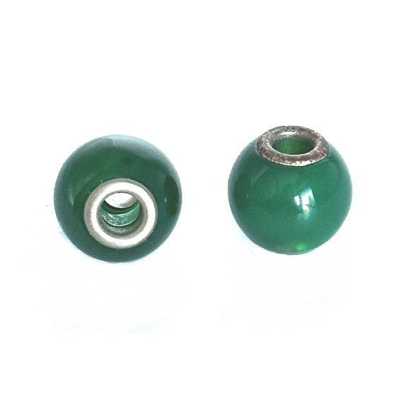 Chalcedony, bead natural stone, stone of love and joy