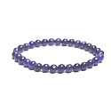 Charoit / Charoit bracelet elastic natural stone, ball 6 mm / 16 -17 cm, magic and spells, miracle from Yakutia