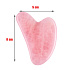 Rosemary Gua Sha reduces wrinkles, swelling, improves skin elasticity 5 x 8 cm, love stone