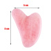Rosemary Gua Sha reduces wrinkles, swelling, improves skin elasticity 5 x 8 cm, love stone