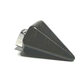 Obsidian pendulum natural stone 2,2 cm, stone of salvation Obsidian pendulum natural stone 2,2 cm, stone of salvation