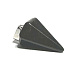 Obsidian pendulum natural stone 2,2 cm, stone of salvation