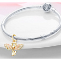 Sterling silver 925 Harry Potter - Winged Key, bracelet pendant