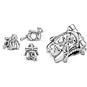 Charm Sterling silver 925 Egypt, camel, travel bracelet bead