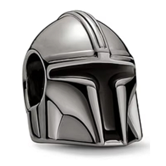 Charm Sterling silver 925 Marvel Star Wars Helmet Mandarin, bracelet bead