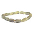 Garnet Tsavorite bracelet elastic natural stone, ball 6 - 10 mm / 16 - 17 cm, gardener mascot