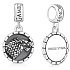 Charm Sterling silver 925 Game of Thrones Stark crest grey ogre on white field, pendant for bracelet, film