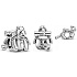 Charm Sterling silver 925 Egypt, camel, travel bracelet bead