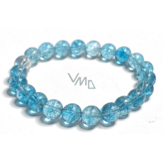 Topaz bracelet elastic natural stone, ball 8 mm / 16 - 17 cm, stone of wisdom Topaz bracelet elastic natural stone, ball 8 mm / 16 - 17 cm, stone of wisdom