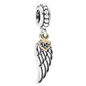 Sterling silver 925 Angel love, 2in1 pendant bracelet symbol Sterling silver 925 Angel love, 2in1 pendant bracelet symbol