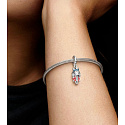 Charm Sterling silver 925 Nutcracker, anniversary bracelet pendant
