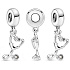 Sterling Silver 925 Stethoscope Heart Pendant Bracelet Interests