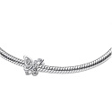 Charm Motýl – symbol proměny, korálek na náramek, zvíře