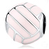 Charm Sterling silver 925 Volleyball - pink, bead on bracelet sport