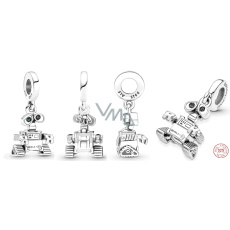 Charm Sterling silver 925 Disney Pixar Wall-I robot, bracelet pendant Charm Sterling silver 925 Disney Pixar Wall-I robot, bracelet pendant
