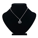 Commemorative urn pendant, Tree of Life waterproof, Stainless steel 18 x 29 mm