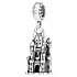 Sterling silver 925 Disney Cinderella lock, bracelet pendant