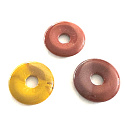 Mokait Donut natural stone 30 mm, motivational stone, motivational stone