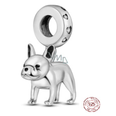 Charm Sterling Silver 925 Dog - French Bulldog, Animal Bracelet Pendant Charm Sterling Silver 925 Dog - French Bulldog, Animal Bracelet Pendant