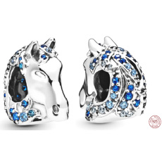 Charm Sterling silver 925 Disney Ice Kingdom, horse Nokk, bead on bracelet movie
