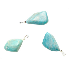 Amazonit Troml přívěsek, přírodní kámen, M cca 3 cm, 1 kus, kámen naděje Amazonit Troml přívěsek, přírodní kámen, M cca 3 cm, 1 kus, kámen naděje