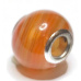 Carnelian pendant round natural stone 14 mm, hole 4,2 mm 1 piece, Teach us here and now
