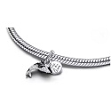 Orca Charm "Free as the Ocean" – a pendant of freedom, strength, and the ocean, for an ocean bracelet