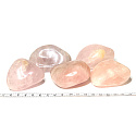Rose quartz Tumbled natural stone 100 - 160 g, 1 piece, stone of love