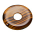 Tiger's Eye Donut natural stone 30 mm, stone of sun and earth, stone of sun and earth, brings luck and wealth
