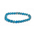 Apatit facet bracelet elastic natural stone, ball 5 - 6 mm / 16 - 17 cm, stone realization