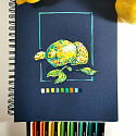 Posca Universal acrylic marker set 1,8 - 2,5 mm Ocean mix marine tones 8 pieces PC-5M