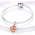 Charm Sterling silver 925 Pokémon - Charmander, movie bracelet pendant