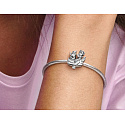 Charm Sterling silver 925 Disney adventure with Mickey Mouse and Minnie. travel bracelet bead