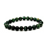 Smaragd African bracelet elastic natural stone, ball 8 mm / 16 - 17 cm, royal stone