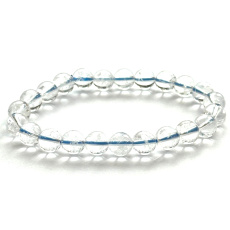 Azeztulite crystal bracelet 7.8 / 16 - 17 cm high-frequency energy