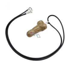 Unakit Penis amulet pro plodnost, přívěsek přírodní kámen ručně broušený 3 cm, kámen osobního růstu a vizí Unakit Penis amulet pro plodnost, přívěsek přírodní kámen ručně broušený 3 cm, kámen osobního růstu a vizí