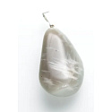 Moonstone Troml pendant natural stone, 2,2 - 3 cm, 1 piece, stone of destiny