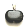 Obsidian Apple of Knowledge pendant natural stone 1,5 cm, stone of salvation