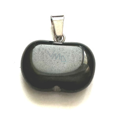 Obsidian Apple of Knowledge pendant natural stone 1,5 cm, stone of salvation Obsidian Apple of Knowledge pendant natural stone 1,5 cm, stone of salvation