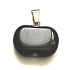 Obsidian Apple of Knowledge pendant natural stone 1,5 cm, stone of salvation