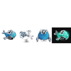 Charm Sterling silver 925 King of Glory mythical animal Zhuangzhou Kundie Dream, bead on bracelet animal