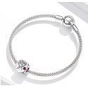 Sterling silver 925 Grandma Love, bracelet bead, family